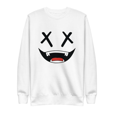 SMILE Sweatshirt In White