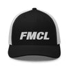 FMCL Black And White Trucker Cap